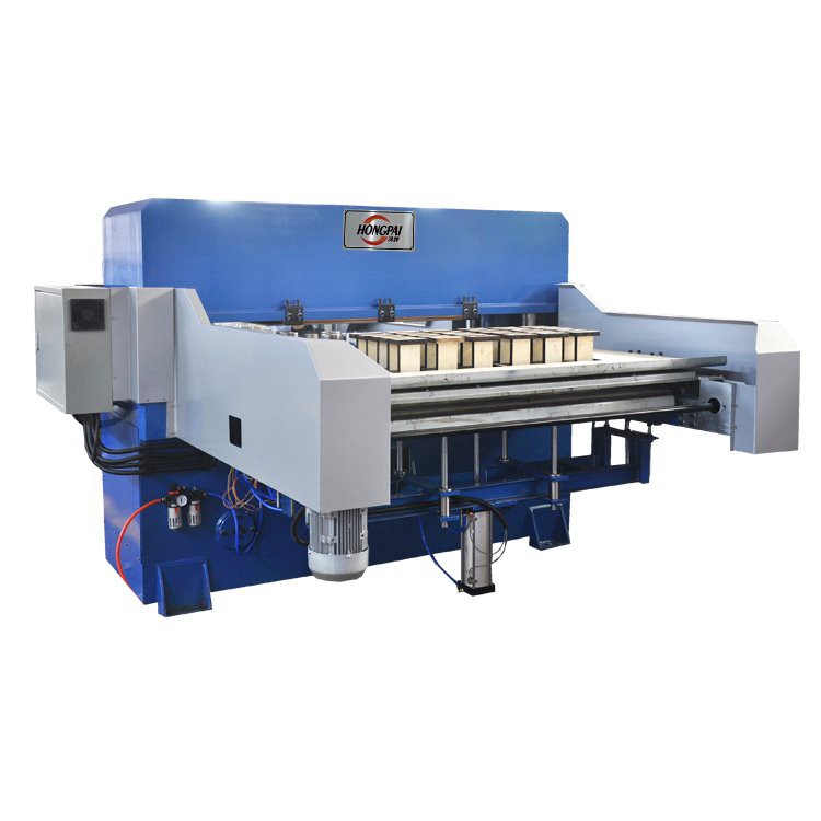 plastic cutting and stacking machine