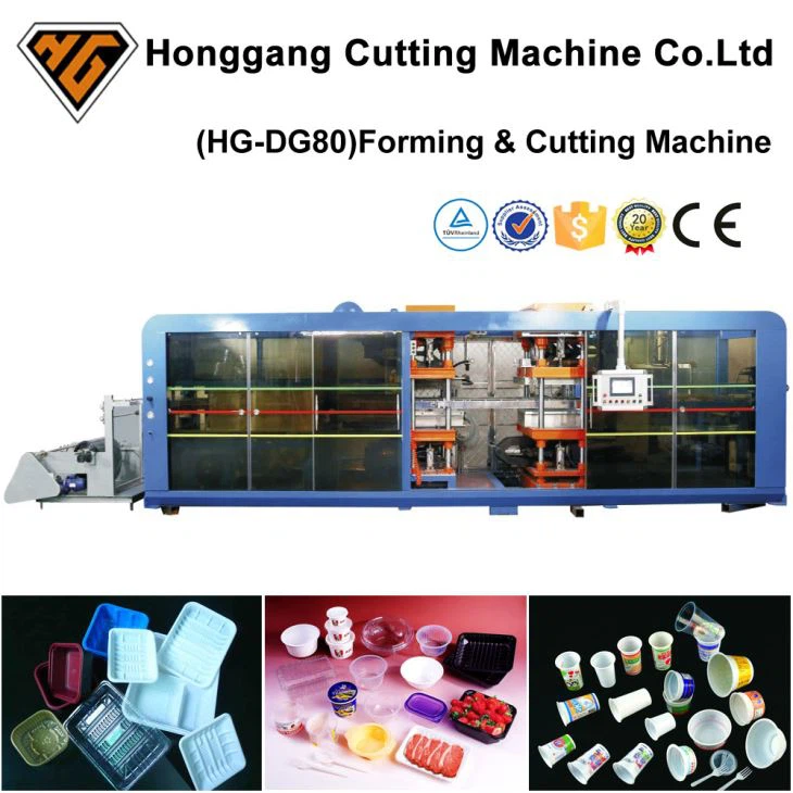 China Automatic Plastic Disposable Food Container Making Machine